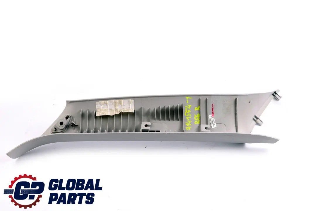 Trim Pillar Cover Column A Right O/S Hellgrau Grey to BMW MINI Cooper R56 with Part number 7141554 BMW MINI Cooper R56 Trim Pillar Cover Column A Right O/S Hellgrau Grey - SKU 7141554-1 - Part number 7141554