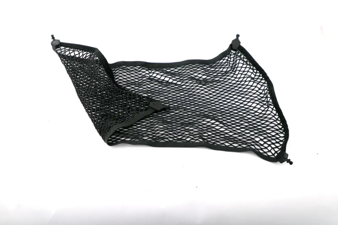 Luggage Storage Compartment Cargo Net Dog Guard Black to BMW 3 Series E91 with Part number 7141855 BMW 3 Series E91 Luggage Storage Compartment Cargo Net Dog Guard Black - SKU 7141855 - Part number 7141855