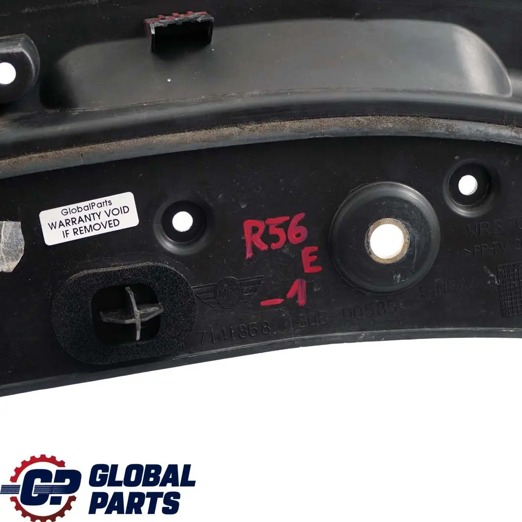 Mini Cooper One R55 R56 N12 W16 Embellecedor Parte Inferior del Mamparo - SKU 7141868 - Número de pieza 7141868