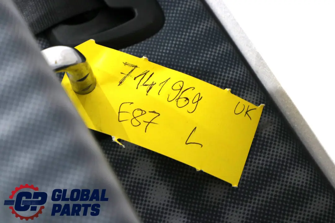 BMW 1 Series E87 Rear Seat Cover Cloth Backrest Left N/S Alaskagrau Grey AGA1 - SKU 7141969 - Part number 7141969