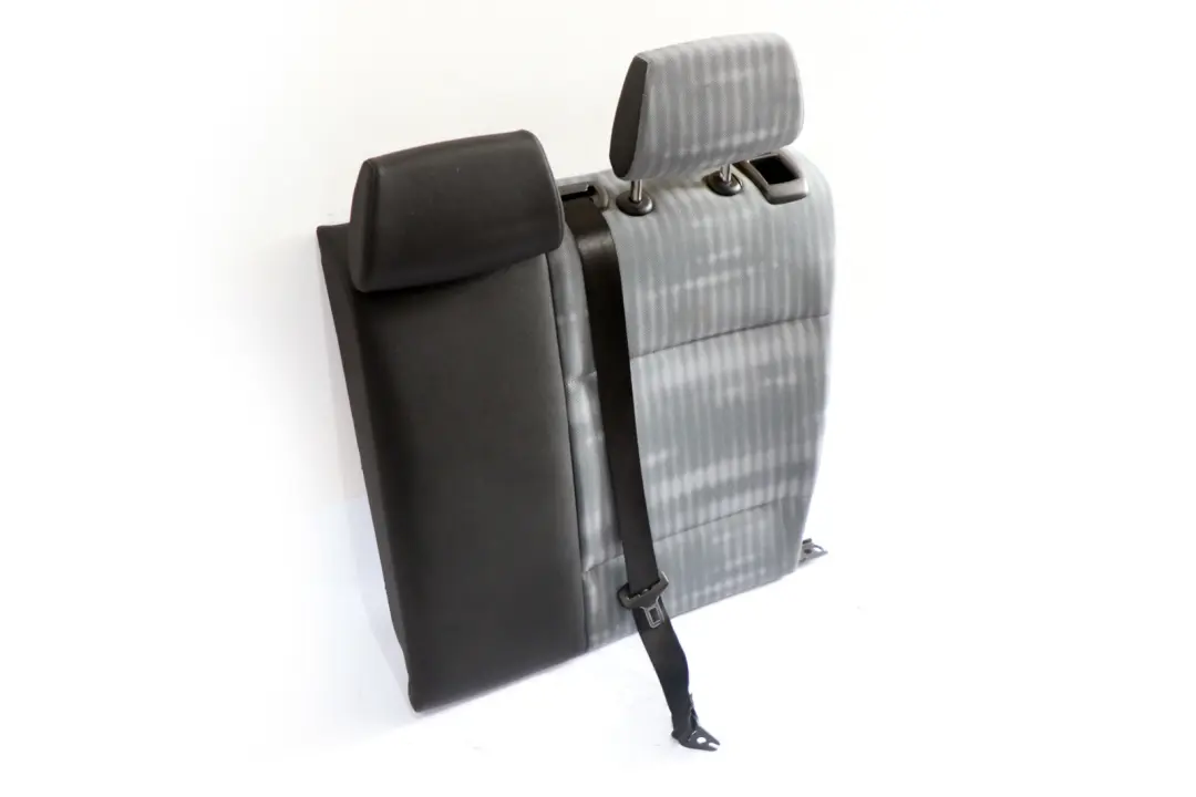 BMW E87 Funda Asiento Trasero Tela Imitacion Cuero Respaldo Izquierdo Gris - SKU 7141972 - Número de pieza 7141972