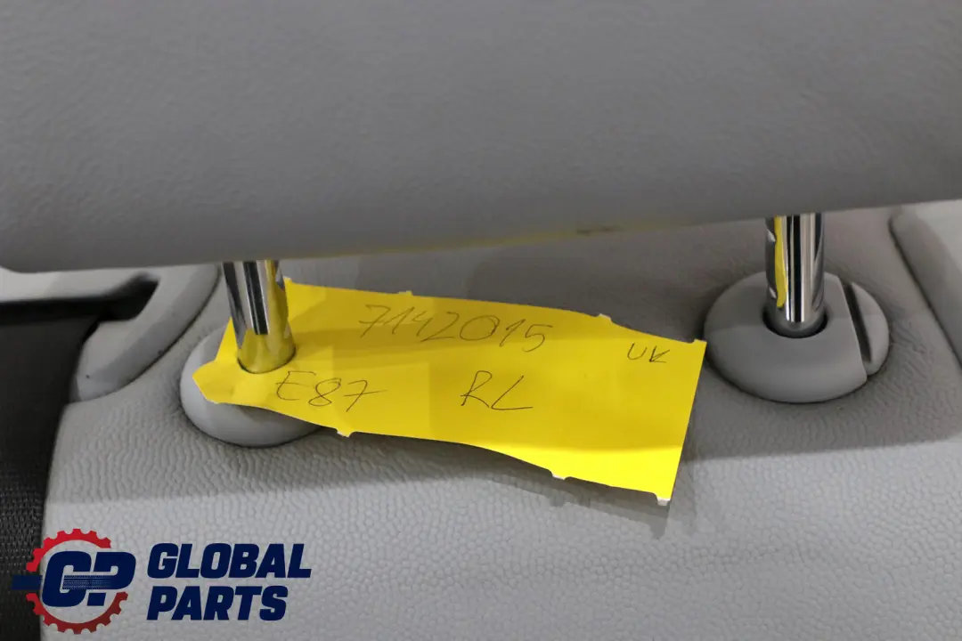 BMW E87 Funda Asiento Trasero Cuero Respaldo Izquierdo Alaskagrau Gris - SKU 7142015 - Número de pieza 7142015