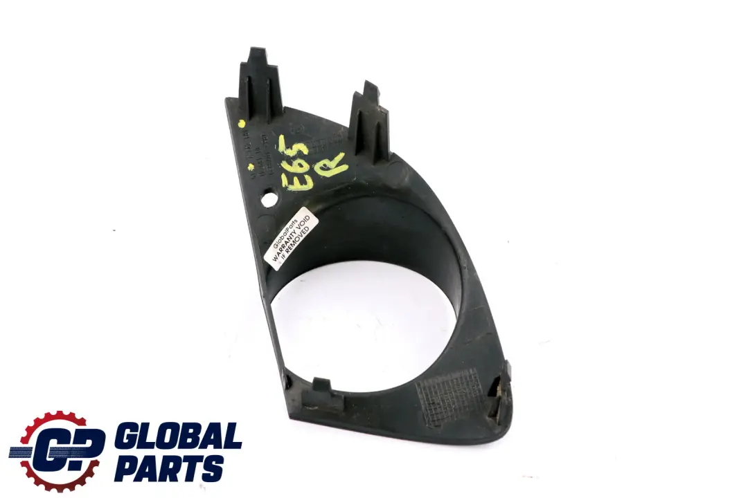 BMW 7 Series E65 E66 Front Right O/S Bumper Cover Fog Lamp Trim - SKU 7142180 - Part number 7142180