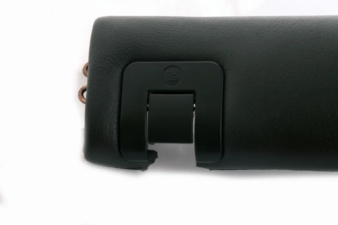 BMW 5 Series E61 Touring Rear Seat Isofix Base Cover Strip Black Leather - SKU 7142569 - Part number 7142569