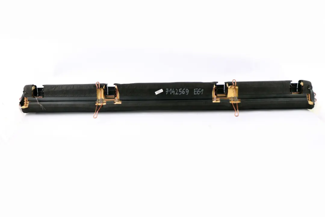 BMW 5 er E61 Touring Bezug Leiste Leder Schwarz - SKU 7142569 - Teilenummer 7142569