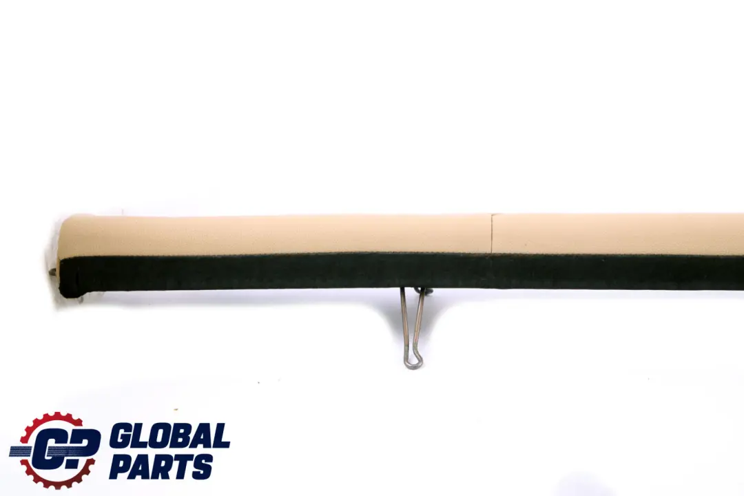BMW 5 Series E61 Touring Rear Seat Isofix Base Cover Strip Beige Leather - SKU 7142570 - Part number 7142570