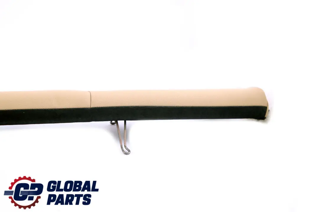 BMW 5 Series E61 Touring Rear Seat Isofix Base Cover Strip Beige Leather - SKU 7142570 - Part number 7142570