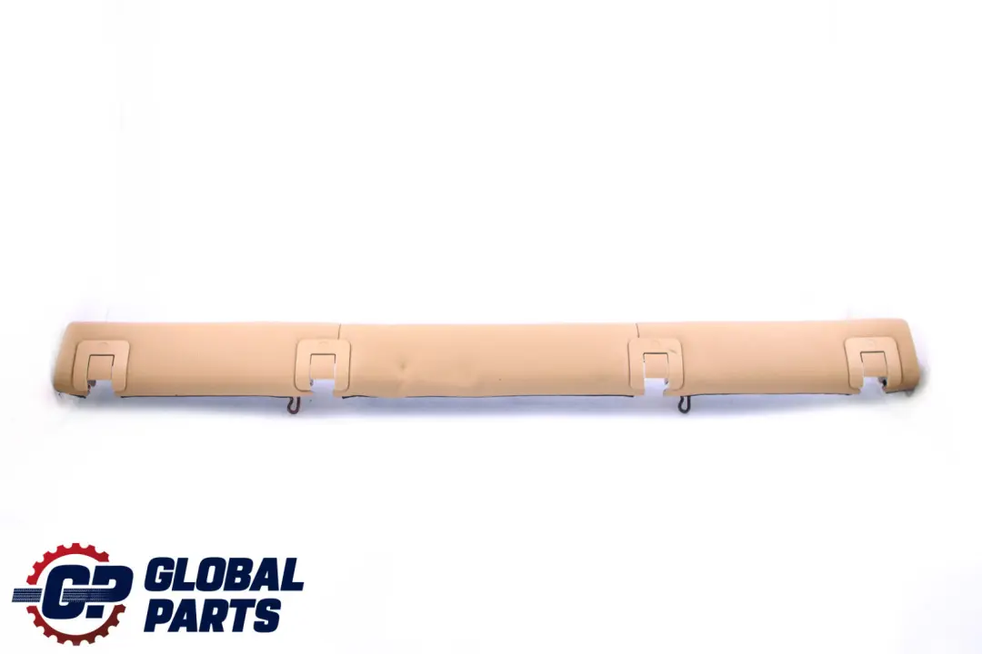 BMW 5 Series E61 Touring Rear Seat Isofix Base Cover Strip Beige Leather - SKU 7142570 - Part number 7142570