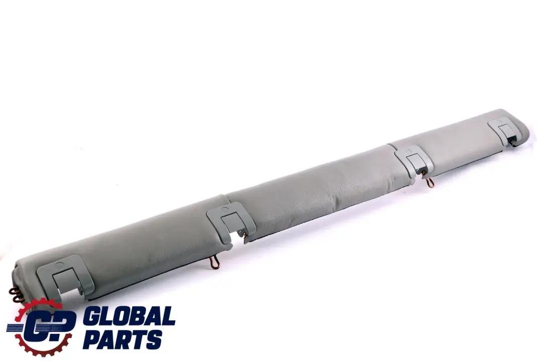 BMW E61 Touring Rücksitz Isofix Basis Abdeckung Leiste Grau Leder - SKU 7142571 - Teilenummer 7142571