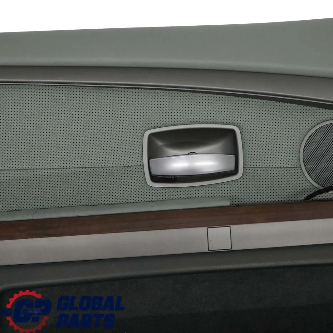 Türverkleidung Abdeckung Vorne Links Leder Nasca Gruen für BMW 7 er E65 E66 mit Teilenummer 7142669 BMW 7 er E65 E66 Türverkleidung Abdeckung Vorne Links Leder Nasca Gruen - SKU 7142669 - Teilenummer 7142669