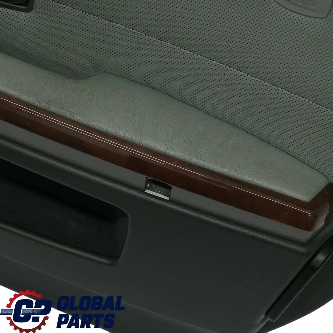 BMW E65 E66 Pannello Porta Copertura Anteriore Destro Pelle Nasca Verde - SKU 7142670 - Numero di parte 7142670