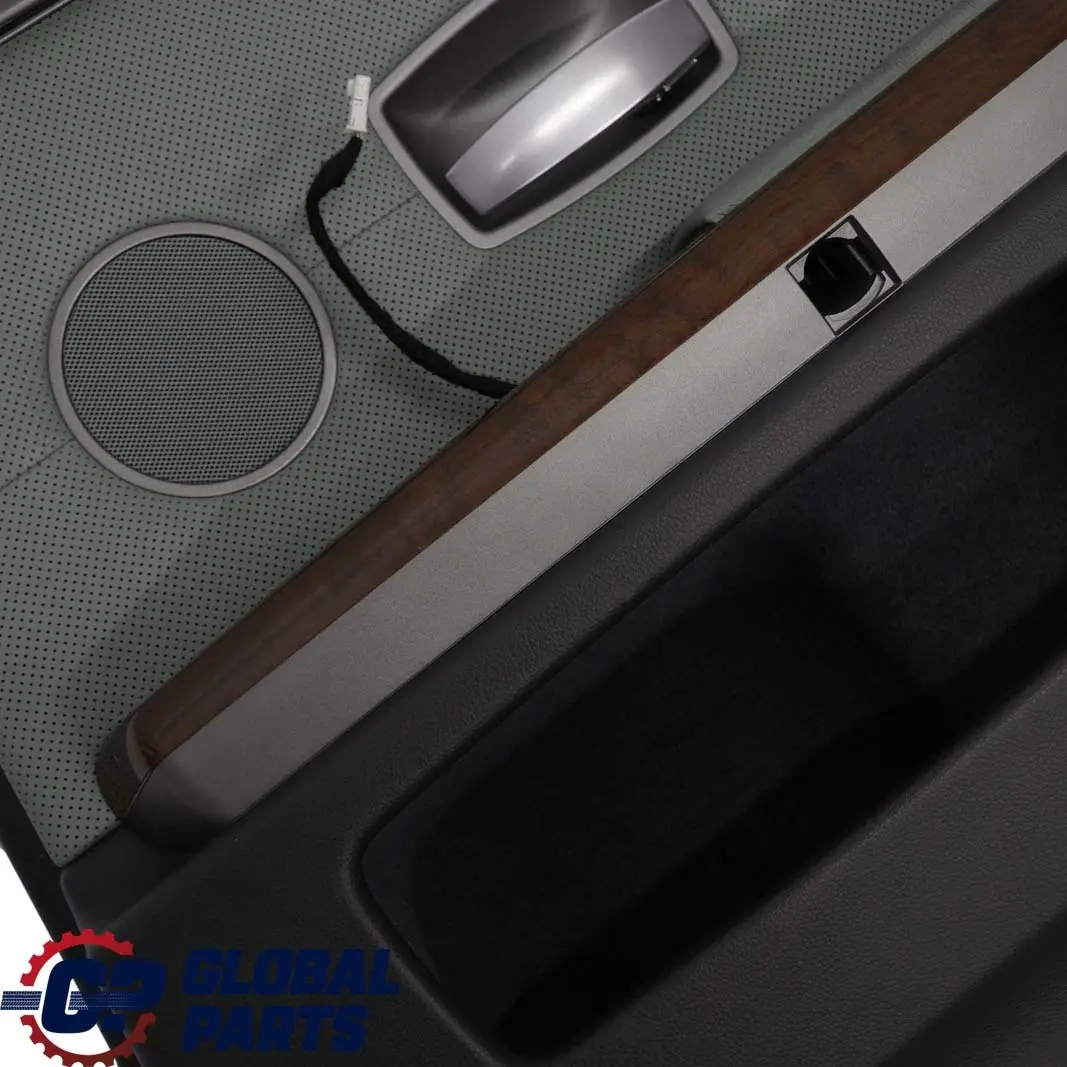 BMW 7 er E65 Türverkleidung Abdeckung Hinten Rechts Leder Nasca Gruen - SKU 7144160 - Teilenummer 7144160