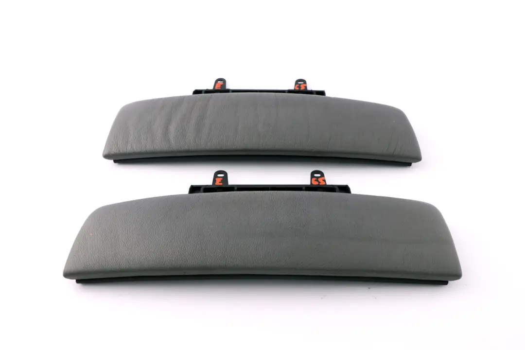 BMW 7 Series E65 E66 E67 Set Cover Centre Armrest Front Leather Flanellgrau - SKU 7144297 - Part number 7144297