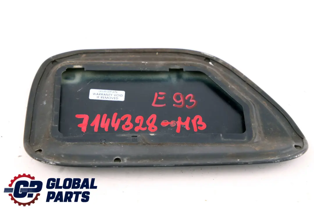 BMW 3 Series E93 E93N LCI Fuel Cover Fill In Flap Monacoblau Monaco Blue A35 - SKU 7144328-MB - Part number 7144328