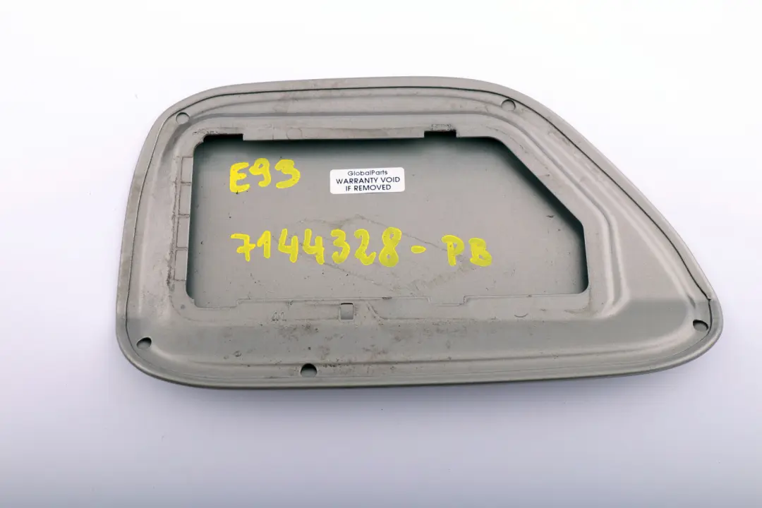E93N LCI Tapa del Depósito de Combustible Platinbronze para BMW E93 con número de pieza 7144328 BMW E93 E93N LCI Tapa del Depósito de Combustible Platinbronze - SKU 7144328-PB - Número de pieza 7144328