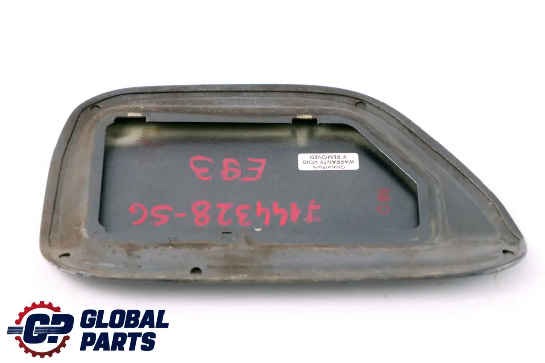 BMW E93 E93N LCI Coperchio carburante sportello riempimento Sparkling Graphite - SKU 7144328-SG - Numero di parte 7144328
