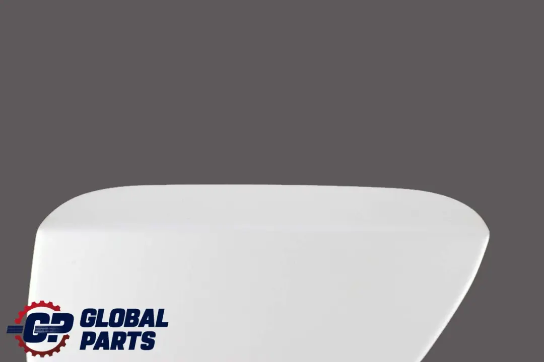 E93N LCI Fuel Cover Fill In Flap Oro Blanco para BMW E93 con número de pieza 7144328 BMW E93 E93N LCI Fuel Cover Fill In Flap Oro Blanco - SKU 7144328-WG - Número de pieza 7144328