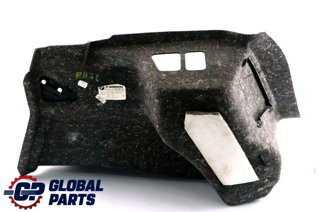 Tapa Maletero Izquierda Embellecedor Maletero para BMW E81 E87 con número de pieza 714489 BMW E81 E87 Tapa Maletero Izquierda Embellecedor Maletero - SKU 7144897 - Número de pieza 714489