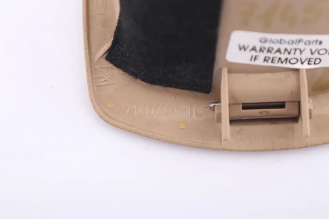 Covering Cover Trim Rear Left Trunk Lid N/S Beige 7140761 to BMW 3 Series E91 with Part number 7145007 BMW 3 Series E91 Covering Cover Trim Rear Left Trunk Lid N/S Beige 7140761 - SKU 7145007 - Part number 7145007