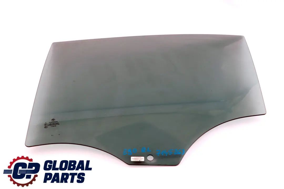 BMW E90 E90N LCI Door Window Tinted Glass Rear Left N/S - SKU 7145263 - Part number 7145263