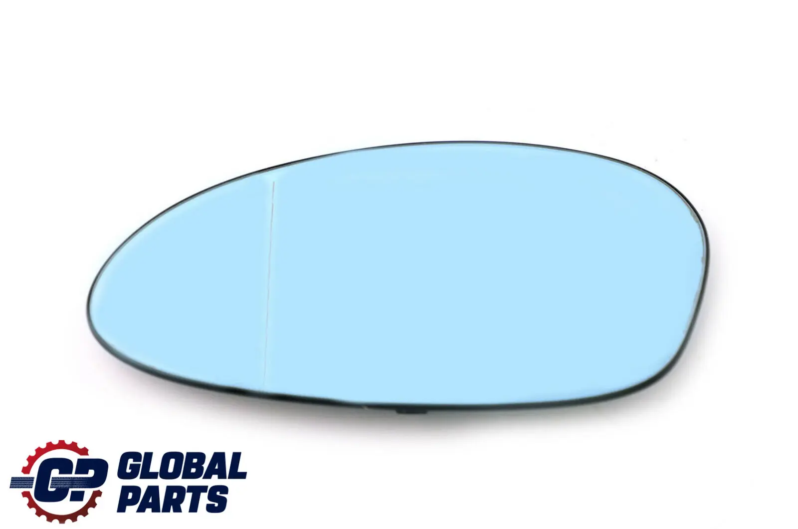 BMW E81 E87 E90 E91 Left N/S Wing Mirror Glass Heated Wide Angle Blue