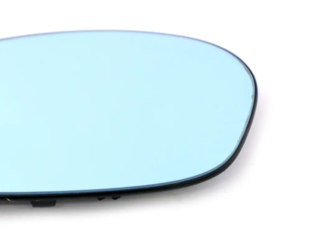 BMW E81 E87 E90 E91 Spiegelglas Beheizt Weitwinkel Links BLAU - SKU 7145267-6 - Teilenummer 7145267