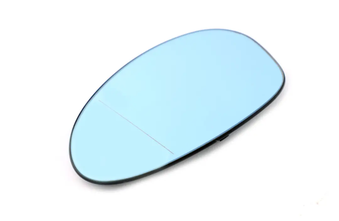 BMW E81 E87 E90 E91 Spiegelglas Beheizt Weitwinkel Links BLAU - SKU 7145267-6 - Teilenummer 7145267