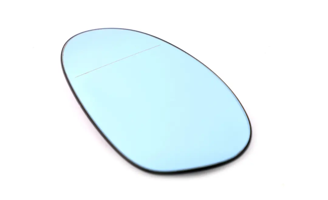 BMW E81 E87 E90 E91 Spiegelglas Beheizt Weitwinkel Links BLAU - SKU 7145267-6 - Teilenummer 7145267