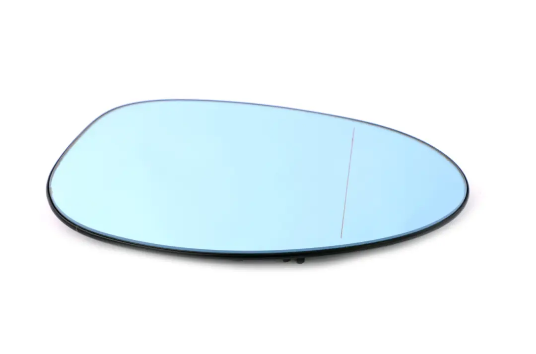 BMW E81 E87 E90 E91 Spiegelglas Beheizt Weitwinkel Links BLAU - SKU 7145267-6 - Teilenummer 7145267
