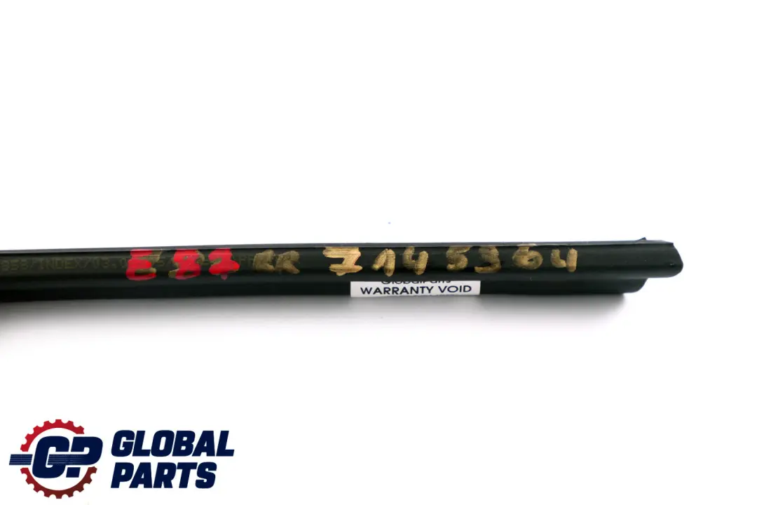 BMW E87 Inner Rear Right O/S Door Window Trim Seal Strip Gasket - SKU 7145364 - Part number 7145364
