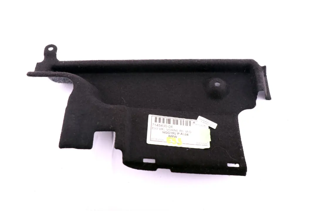 BMW 3 Series E93 E93N LCI Front Right O/S Luggage Compartment Trim Panel - SKU 7145490 - Part number 7145490