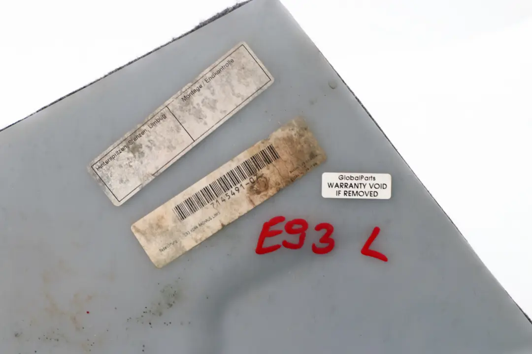 Izolacja Wygłuszenie Dywan Bagażnika Lewy do BMW E93 o numerze 7145491 BMW E93 Izolacja Wygłuszenie Dywan Bagażnika Lewy - SKU 7145491 - Numer Części 7145491