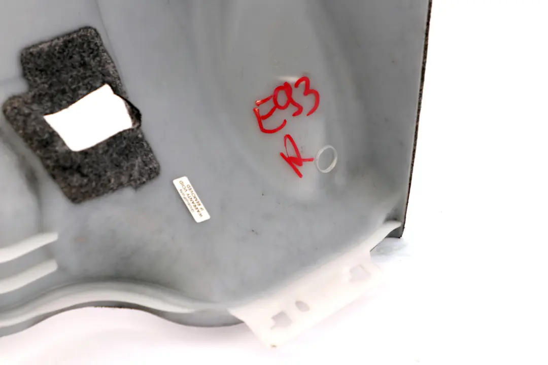 E93N LCI Rivestimento Portabagagli Bagagliaio Dx Grigio per BMW E93 con numero di parte 7145492 BMW E93 E93N LCI Rivestimento Portabagagli Bagagliaio Dx Grigio - SKU 7145492 - Numero di parte 7145492
