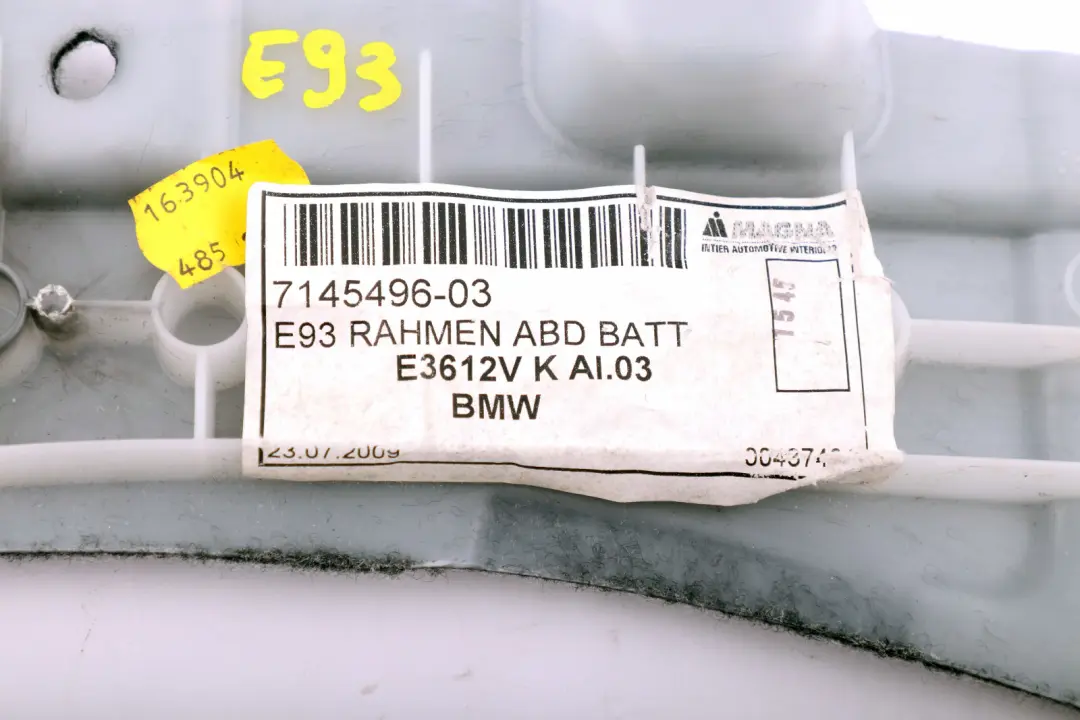 E93N LCI Rahmen-Rahmenleiste 5147 pour BMW 3 Serie E93 à propos du numéro de pièce 7145496 BMW 3 Serie E93 E93N LCI Rahmen-Rahmenleiste 5147 - SKU 7145496 - Numéro de pièce 7145496