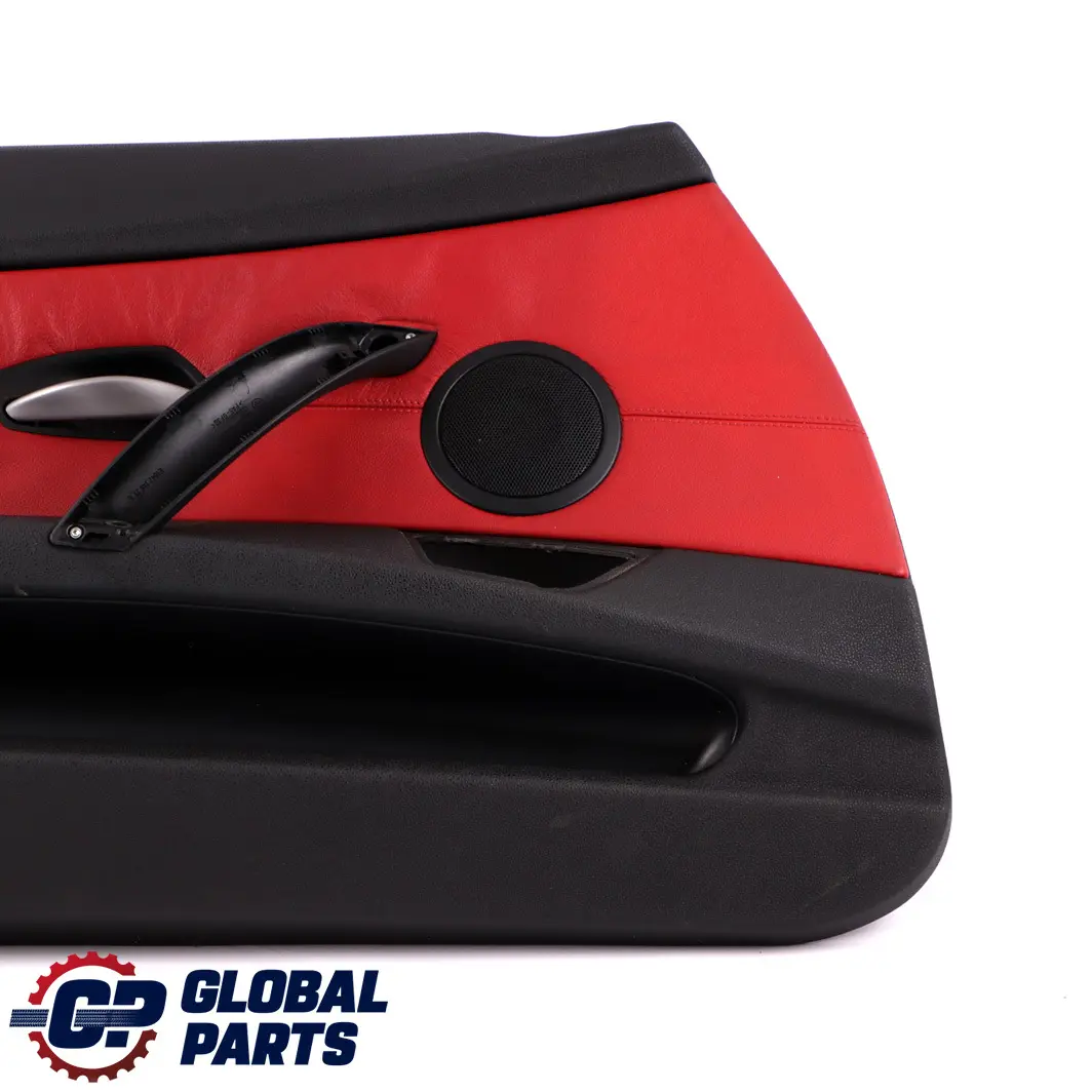 Front Left N/S Door Card Trim Panel Leather Black Red to BMW Z4 Series E85 E86 with Part number 7145671 BMW Z4 Series E85 E86 Front Left N/S Door Card Trim Panel Leather Black Red - SKU 7145671 - Part number 7145671