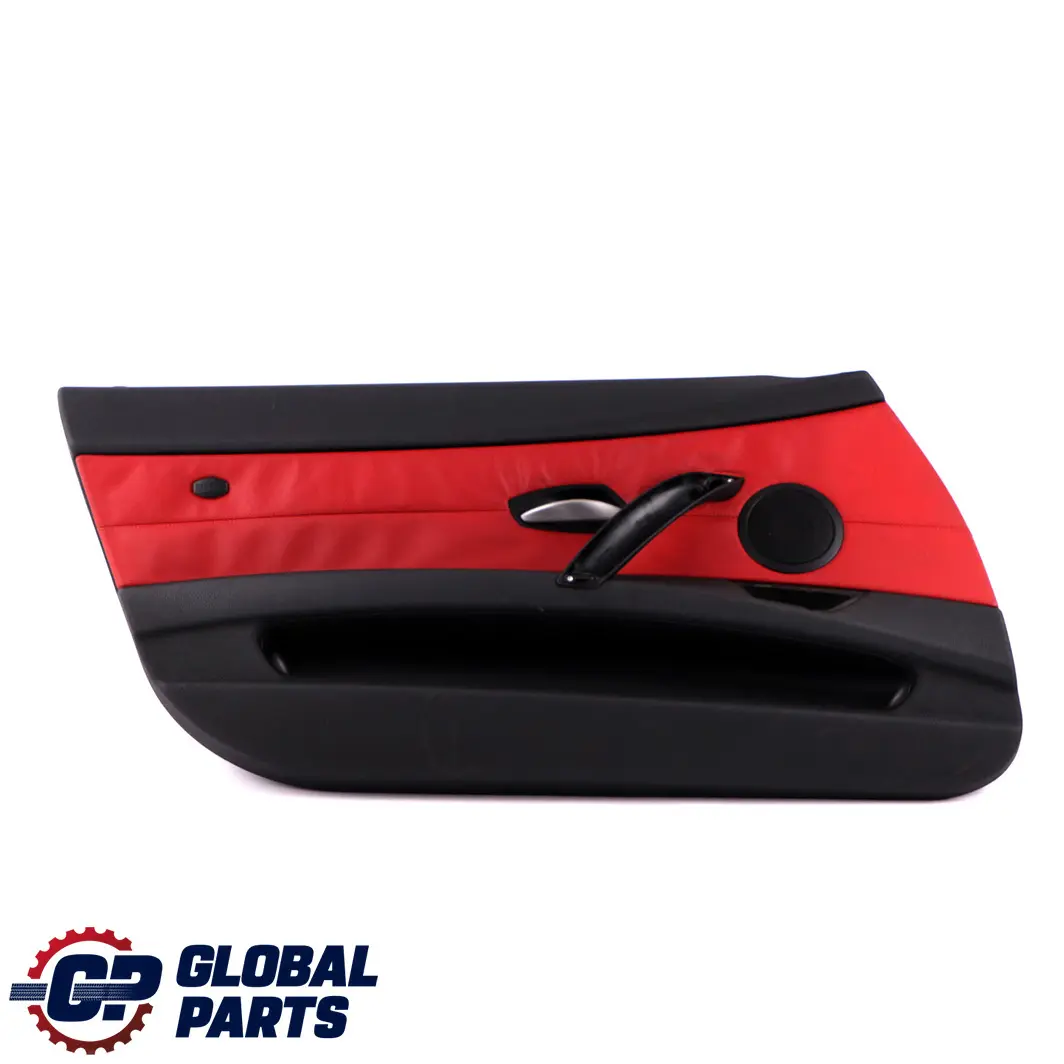 Front Left N/S Door Card Trim Panel Leather Black Red to BMW Z4 Series E85 E86 with Part number 7145671 BMW Z4 Series E85 E86 Front Left N/S Door Card Trim Panel Leather Black Red - SKU 7145671 - Part number 7145671
