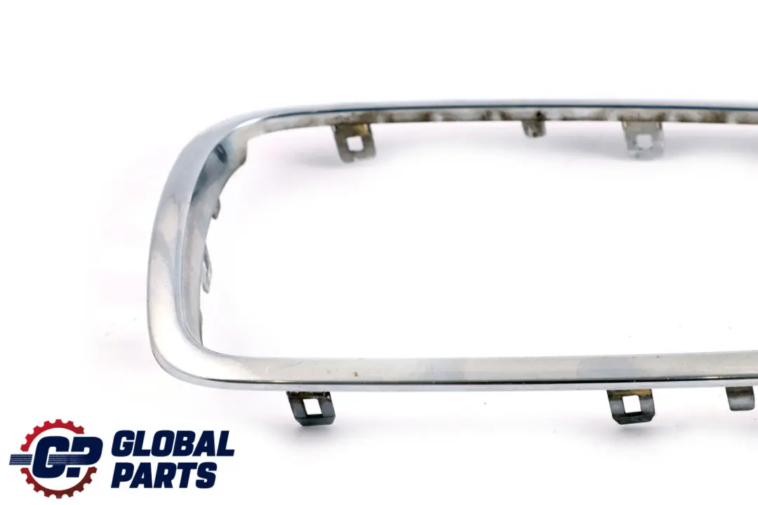 BMW E65 E66 E67 Kidney Grille Trim Ring Cromado Delantero Izquierdo - SKU 7145739 - Número de pieza 7145739