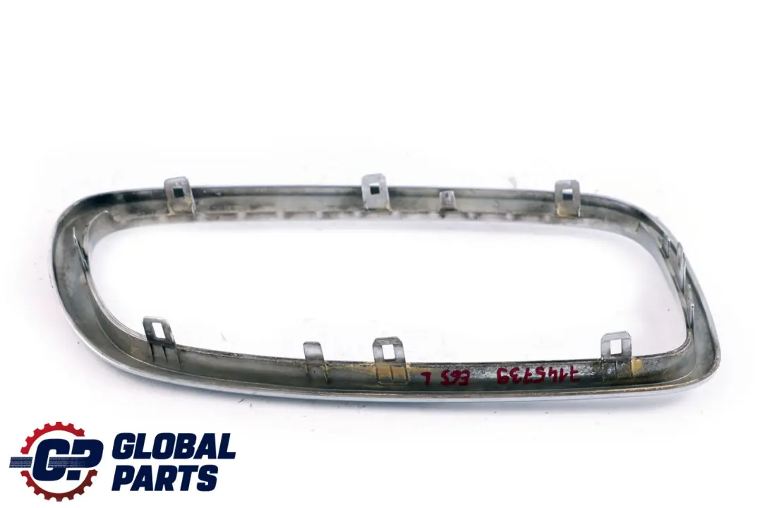 7er E65 E66 E67 Nierengrill Zierring Chrom Vorne Links für BMW mit Teilenummer 7145739 BMW 7er E65 E66 E67 Nierengrill Zierring Chrom Vorne Links - SKU 7145739 - Teilenummer 7145739