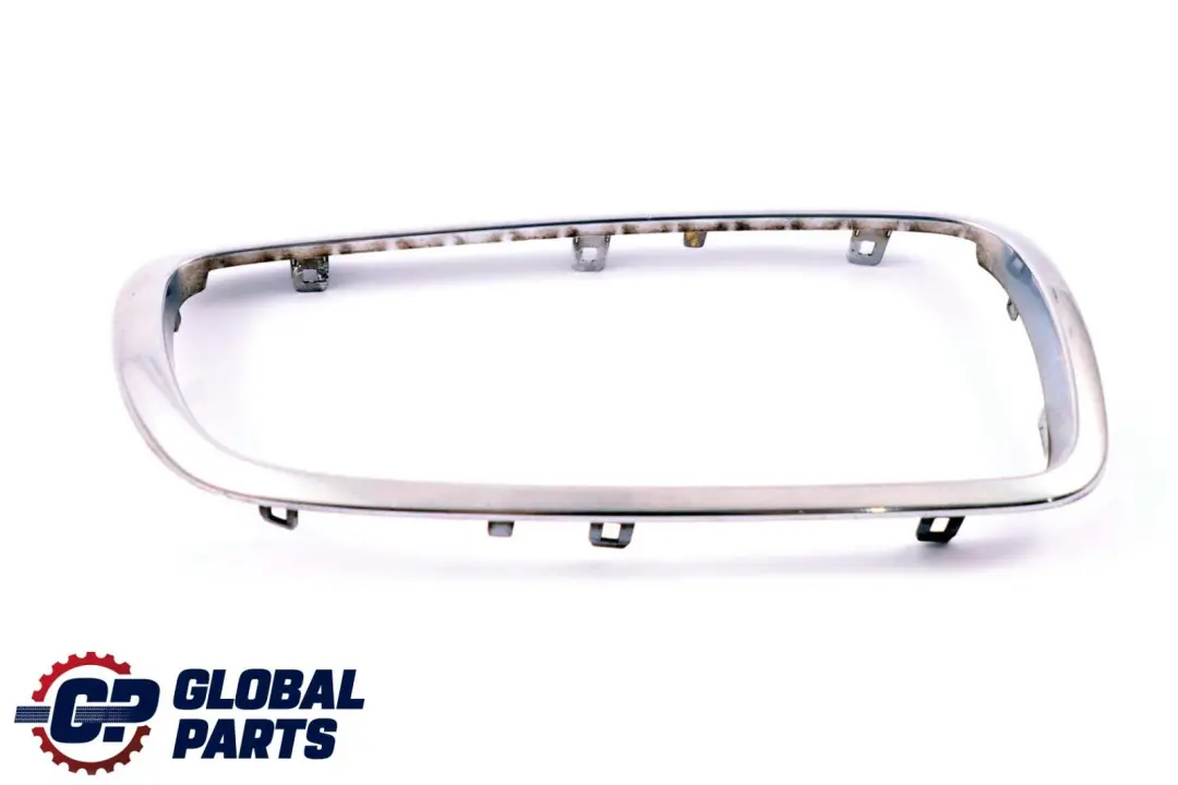 Kidney Grille Trim Ring Cromado Delantero Derecho para BMW E65 E66 E67 con número de pieza 7145740 BMW E65 E66 E67 Kidney Grille Trim Ring Cromado Delantero Derecho - SKU 7145740 - Número de pieza 7145740