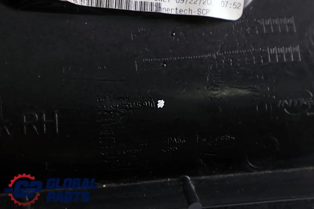 BMW X5 er E70 Klappe Rechts Gepäckraum Schwarz 7145910 7254078 - SKU 7145912 - Teilenummer 7145912