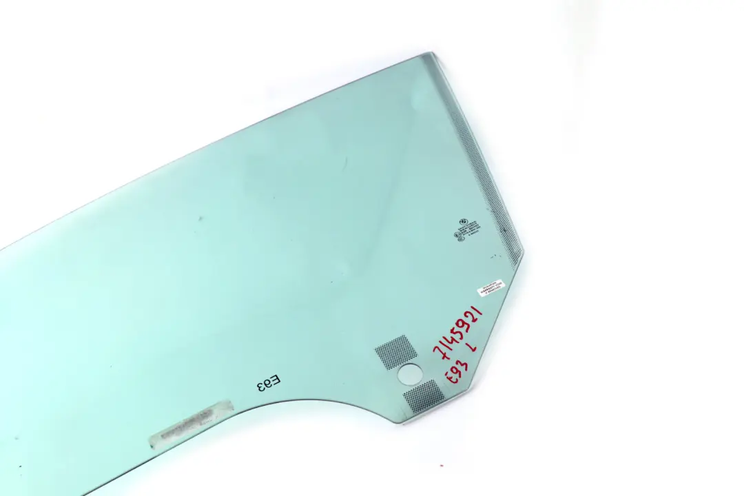 Vetro Finestrino Porta Anteriore Sinistro per BMW E93 E93 LCI con numero di parte 7145921 BMW E93 E93 LCI Vetro Finestrino Porta Anteriore Sinistro - SKU 7145921 - Numero di parte 7145921