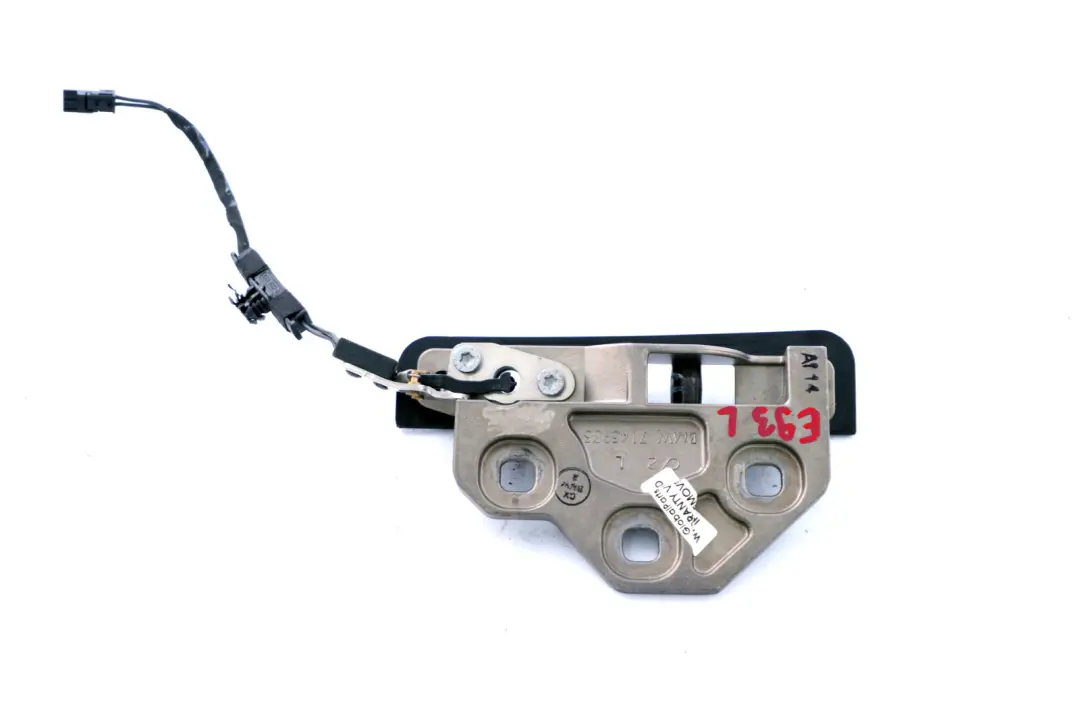 Base Plate Left N/S Folding Top to BMW E93 Cabrio with Part number 7145935 BMW E93 Cabrio Base Plate Left N/S Folding Top - SKU 7145935 - Part number 7145935