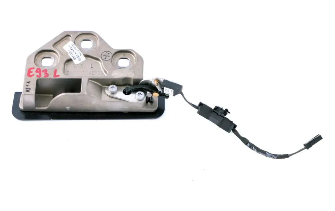 BMW 3 er E93 Cabrio Grundplatte Klappdeckel Links 5437 - SKU 7145935 - Teilenummer 7145935