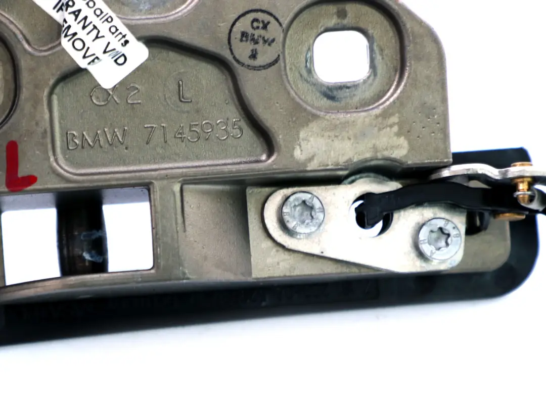BMW 3 er E93 Cabrio Grundplatte Klappdeckel Links 5437 - SKU 7145935 - Teilenummer 7145935