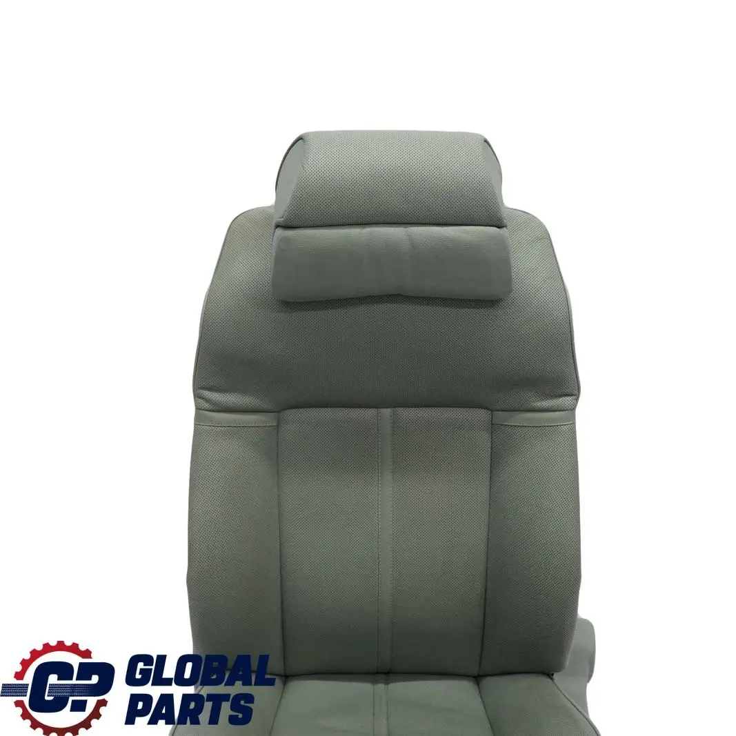 Heated Stone Green Leather Front Left N/S Climate Comfort Seat to BMW 7 Series E65 with Part number 7146145 BMW 7 Series E65 Heated Stone Green Leather Front Left N/S Climate Comfort Seat - SKU 7146145-1 - Part number 7146145