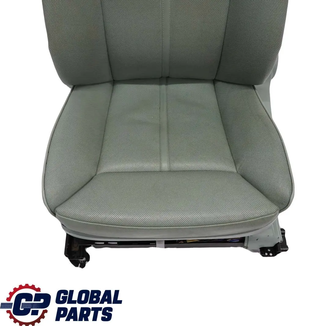 Heated Stone Green Leather Front Left N/S Climate Comfort Seat to BMW 7 Series E65 with Part number 7146145 BMW 7 Series E65 Heated Stone Green Leather Front Left N/S Climate Comfort Seat - SKU 7146145-1 - Part number 7146145