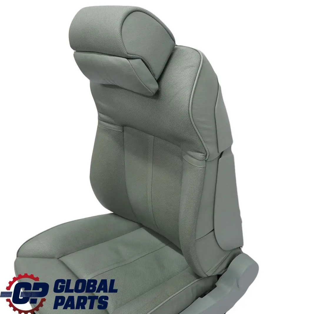 BMW 7 Series E65 Heated Stone Green Leather Front Left N/S Climate Comfort Seat - SKU 7146145-1 - Part number 7146145