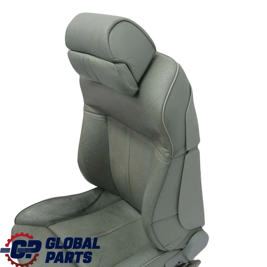 BMW 7 E65 Heated Stone Green Leather Front Right O/S Climate Comfort Seat - SKU 7146145 - Part number 7146145