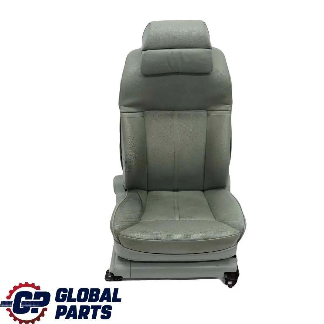 BMW 7 E65 Heated Stone Green Leather Front Right O/S Climate Comfort Seat - SKU 7146145 - Part number 7146145