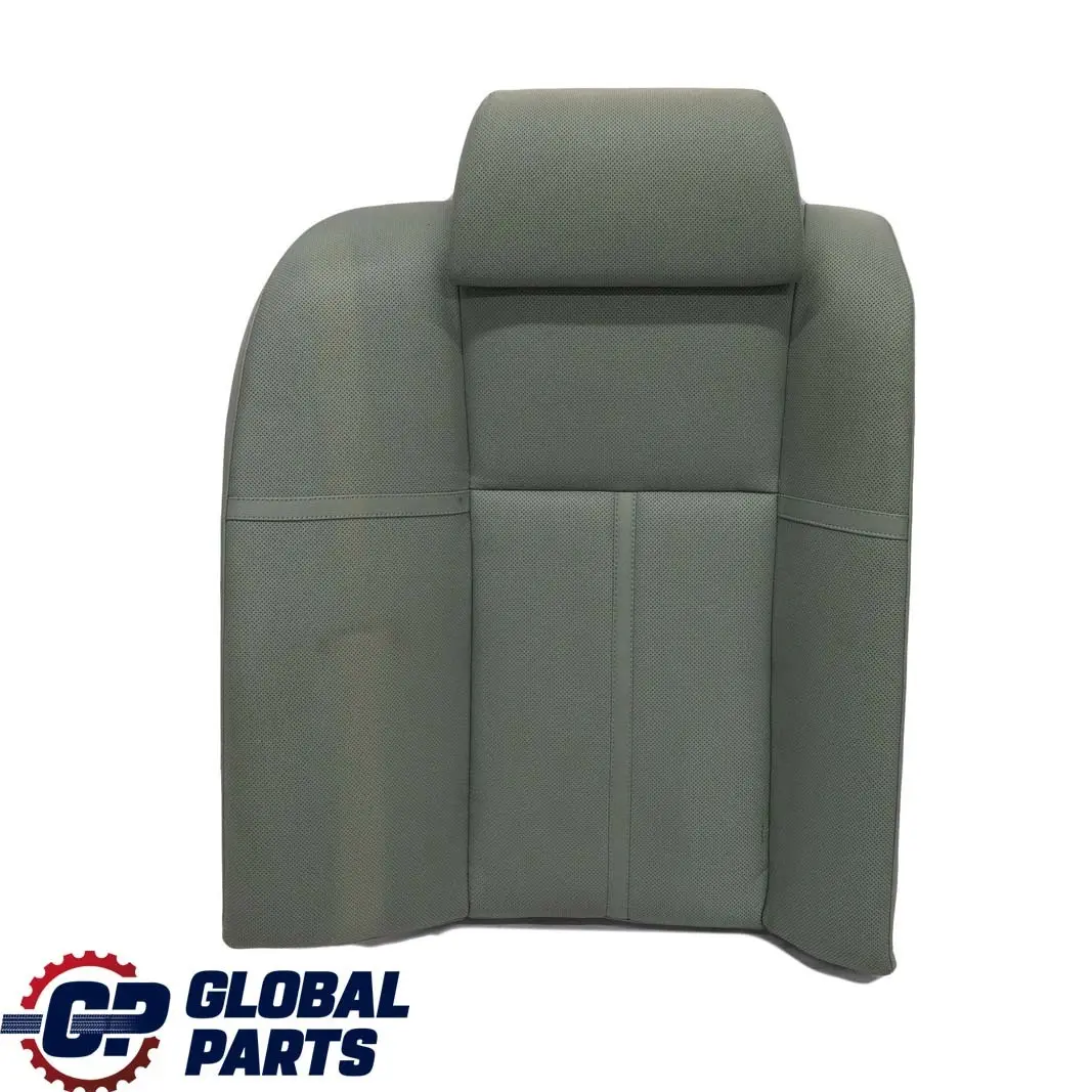 Right O/S Backrest Cover Climate Leather Nasca Green to BMW 7 E65 E66 Rear Seat with Part number 7146180 BMW 7 E65 E66 Rear Seat Right O/S Backrest Cover Climate Leather Nasca Green - SKU 7146180 - Part number 7146180